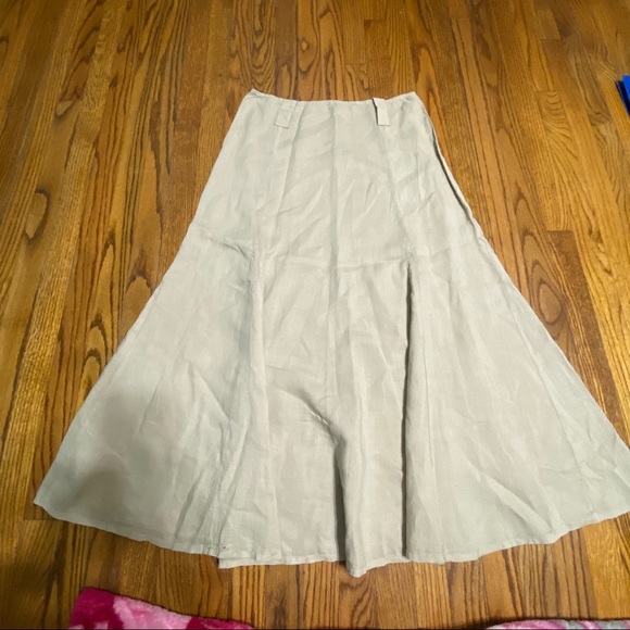 Purolino maxi skirt linen mermaid size L - Picture 5 of 10